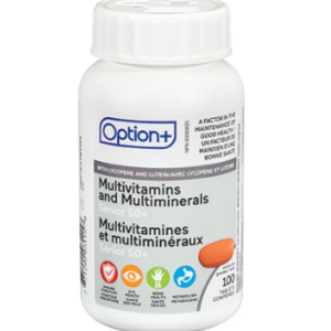 Option+ Multivitamins and Minerals age 50+ 100 Tablets