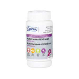 Option+ Multivitamins & Minerals Women 50+ with Lutein Dye Free