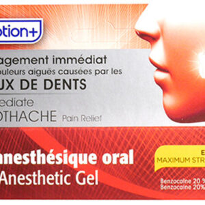 Option+ Oral Anesthetic Gel 9.5g