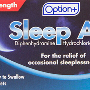 Option+ Sleep Aid Extra Strength 20 Caplets