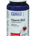 Option+ Vitamin B12 2500mcg 60 Tablets Cherry