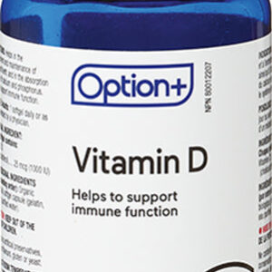 Option+ Vitamin D 1000IU 180 Softgels