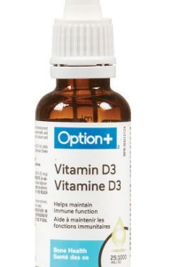Option+ Vitamin D3 Drops 1000 IU 25ml
