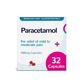 Paracetamol 500mg - 32 Capsules