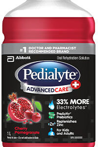 Pedialyte Advanced Care Plus 1L Cherry Pomegranate