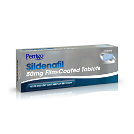 Perrigo Sildenafil (Generic Viagra) 50mg - 4 Tablets