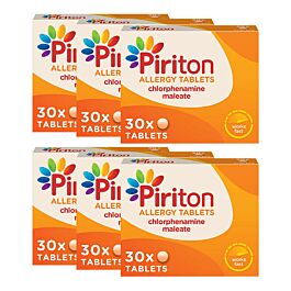 Piriton Allergy – 30 Tablets x 6
