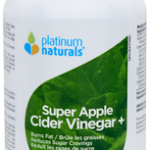 PLATINUM NATURALS SUPER APPLE CIDER VINEGAR + DIET 90cap