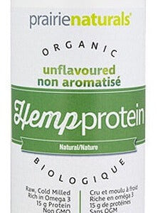 PRAIRIE NATURALS ORGANIC HEMP PROTEIN NATURAL 400g