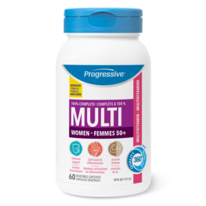 PROGRESSIVE MULTIVITAMIN WOMEN 50+ 120caps