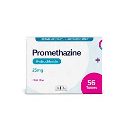 Promethazine Hydrochloride 25mg - 56 Tablets