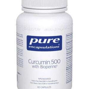 PURE ENCAPSULATIONS CURCUMIN 500 W/ BIOPERINE 60vc