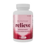 Relieve Boric Acid Suppositories - Yeast Infection Treatment - Capsules for Vaginal Infections- pH Balance Support for Women - Rapid Relief with Vcaps Technology - Made in...