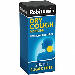 Robitussin Dry Cough Solution - 200ml