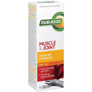 Rub-A535 Regular Strength Heating Cream 50g