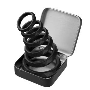 Sex Toys for Men 6 Sizes Penis Ring Male Sex Toy Adult Toys Silicone Penisize Ring Cockring, Sex Sexual Stimulation Device Sex Toysforcouple Set Jouet Sexuel Sextoy