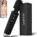 Sex Toys Vibrator Dildo for Women - Allovü Personal Wand Massager Vibrators, USB Rechargeable Vibrating Clitoral Stimulator Sex Toys for Pleasure, 10 Vibration Waterproof for...
