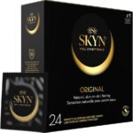 SKYN Original Condoms – 24 Count – Lubricated Latex-Free Condoms – Natural Feeling for Skin-to-Skin Sensation