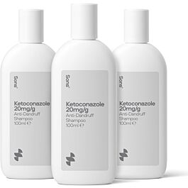 Sons Ketoconazole Anti-Dandruff Shampoo - 100ml - 3 Pack