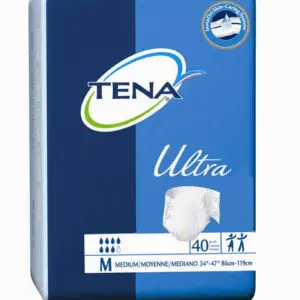 Tena Ultra Medium Unisex Briefs 40 Count