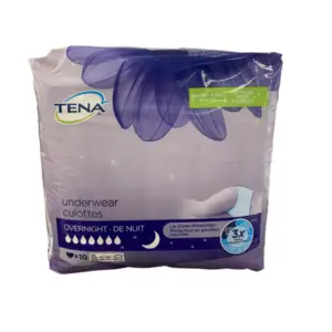 Tena Worry-Free Over Night Underwear