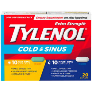 Tylenol Extra Strength Cold & Sinus 24 Hour Convenience Pack