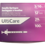 UltiCare Insulin Syringes 3/10cc 12.7mm 29G 100 Count
