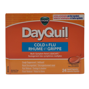 Vicks Dayquil Cold & Flu 24 Liquid Capsules