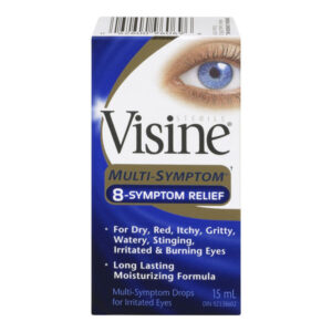 Visine Multi-Symptom 8-Symptom Relief Drops 15mL