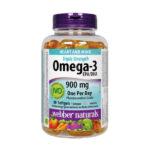 Webber Naturals Triple Strength Omega-3 900mg 80 Softgels