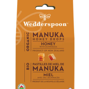 WEDDERSPOON ORG MANUKA DRPS HONEY WITH ECHINACEA 120g