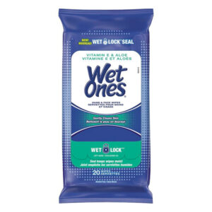 Wet Ones Hand & Face Wipes 20 Wipes
