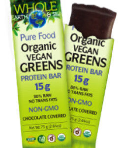 WHOLE EARTH and SEA GREENS BAR 75g