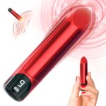 Women Sex Toys Vibrator Bullet, Lipstick Vibrator for Women’s Precision G Spot Clitoral Nipple Anal Sex Stimulation, Mini Vibrators with LED Display & 9 Powerful Vibrations,...